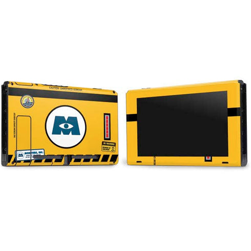 Disney Monsters Inc. Scream Canister Nintendo Switch Bundle Skin