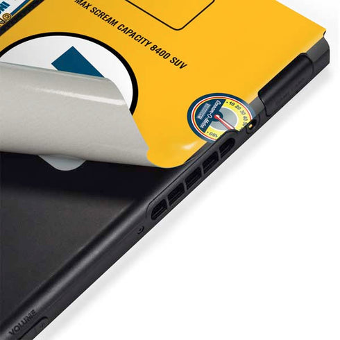 Disney Monsters Inc. Scream Canister Nintendo Switch Bundle Skin