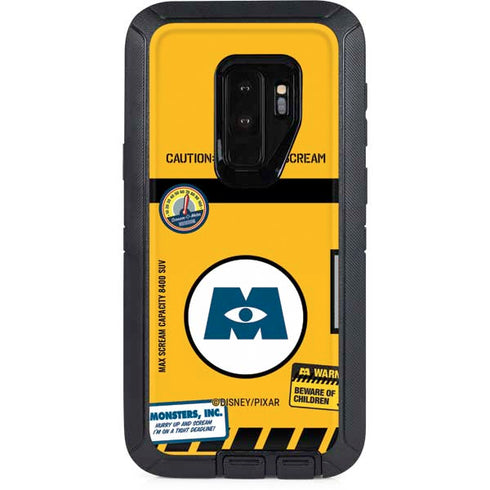 Disney Monsters Inc. Scream Canister Otterbox Defender Galaxy Skin