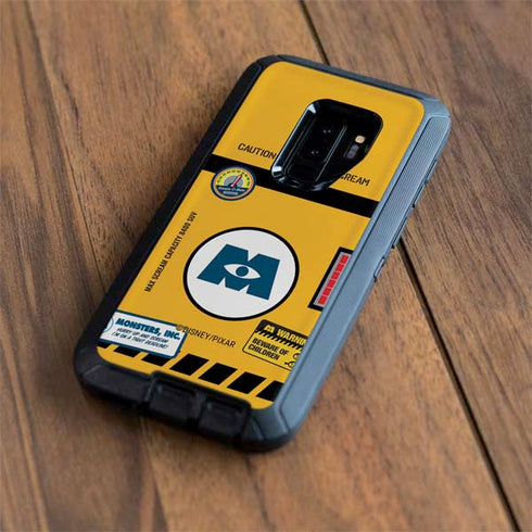 Disney Monsters Inc. Scream Canister Otterbox Defender Galaxy Skin