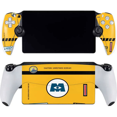 Disney Monsters Inc. Scream Canister PlayStation Portal Remote Player Skin