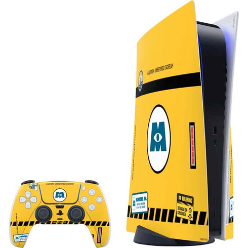 Disney Monsters Inc. Scream Canister PS5 Bundle Skin