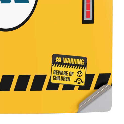 Disney Monsters Inc. Scream Canister PS5 Console Skin