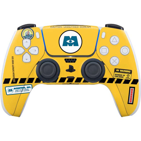 Disney Monsters Inc. Scream Canister PS5 Controller Skin