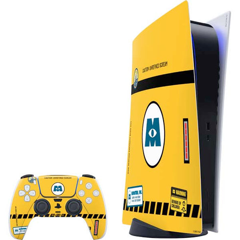 Disney Monsters Inc. Scream Canister PS5 Digital Edition Bundle Skin