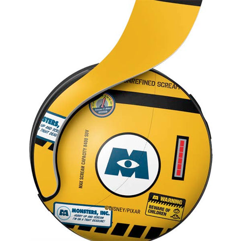 Disney Monsters Inc. Scream Canister PULSE 3D Wireless Headset for PS5 Skin