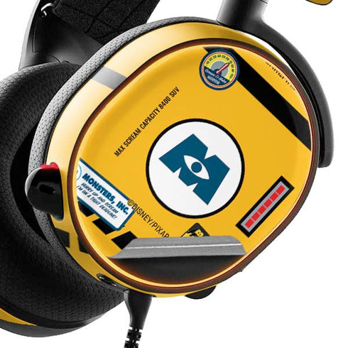 Disney Monsters Inc. Scream Canister SteelSeries Arctis 5 Skin