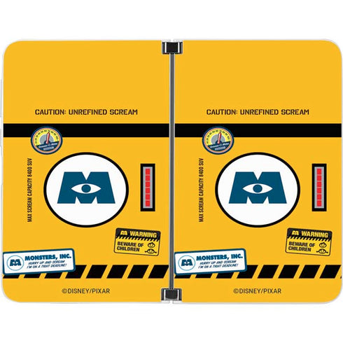 Disney Monsters Inc. Scream Canister Surface Duo Skin