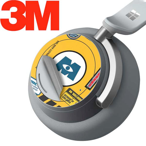 Disney Monsters Inc. Scream Canister Surface Headphones Skin