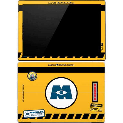 Disney Monsters Inc. Scream Canister Surface Pro 4 Skin