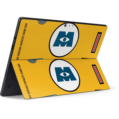 Disney Monsters Inc. Scream Canister Surface Pro 6 Skin