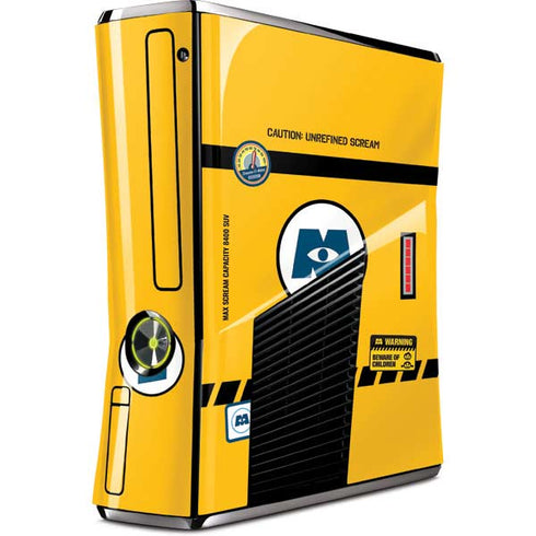 Disney Monsters Inc. Scream Canister Xbox 360 Slim (2010) Skin