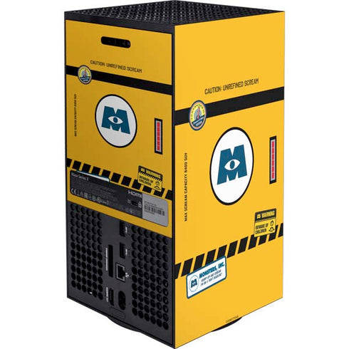 Disney Monsters Inc. Scream Canister Xbox Series X Bundle Skin