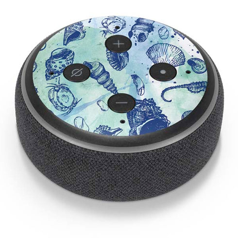Sea Shell Variety Amazon Echo Dot Skin