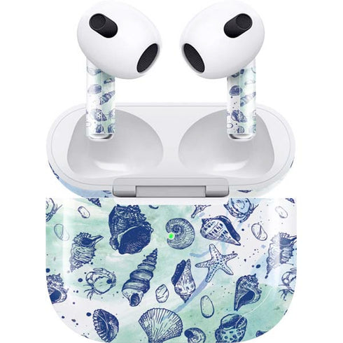 Sea Shell Variety Apple AirPods (3rd Gen 2021) Skin