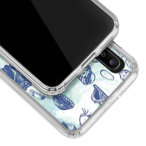 Sea Shell Variety Galaxy A30 Clear Case