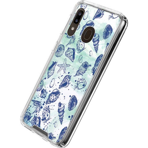 Sea Shell Variety Galaxy A30 Clear Case