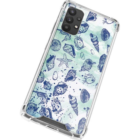 Sea Shell Variety Galaxy A32 5G Clear Case