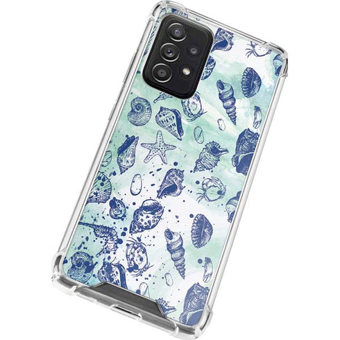 Sea Shell Variety Galaxy A72 5G Clear Case