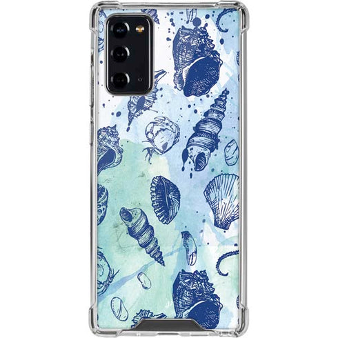 Sea Shell Variety Galaxy Note20 5G Clear Case