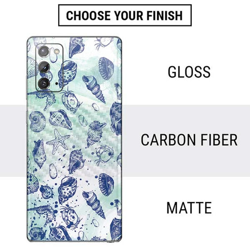 Sea Shell Variety Galaxy Note20 5G Skin