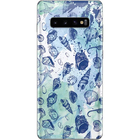 Sea Shell Variety Galaxy S10 Plus Skin