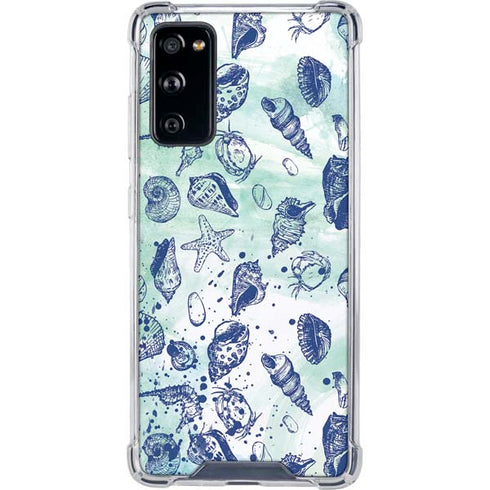 Sea Shell Variety Galaxy S20 FE Clear Case