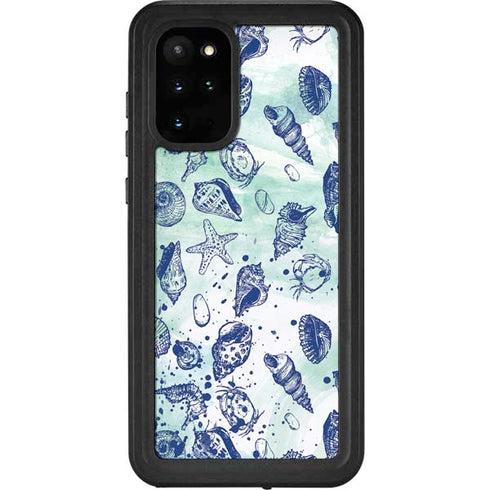 Sea Shell Variety Galaxy S20 Plus Waterproof Case