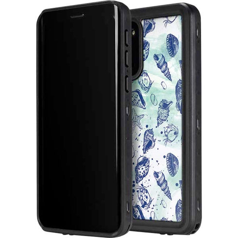 Sea Shell Variety Galaxy S20 Waterproof Case