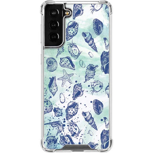 Sea Shell Variety Galaxy S21 FE Clear Case