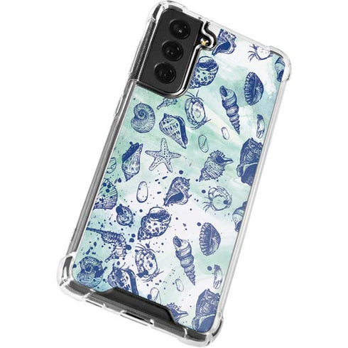 Sea Shell Variety Galaxy S21 FE Clear Case