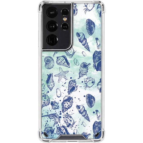 Sea Shell Variety Galaxy S21 Ultra 5G Clear Case