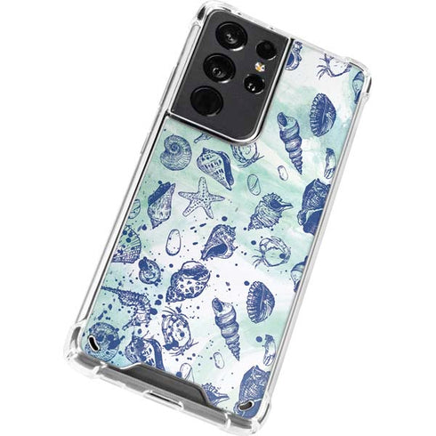 Sea Shell Variety Galaxy S21 Ultra 5G Clear Case