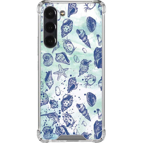 Sea Shell Variety Galaxy S23 Plus Clear Case