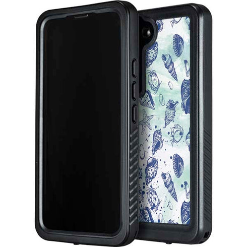 Sea Shell Variety Galaxy S23 Plus Waterproof Case
