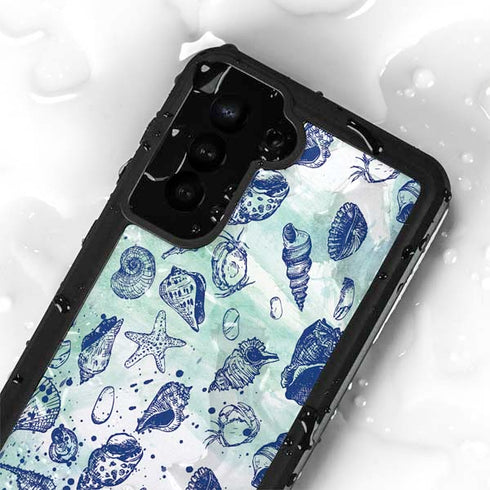 Sea Shell Variety Galaxy S23 Waterproof Case