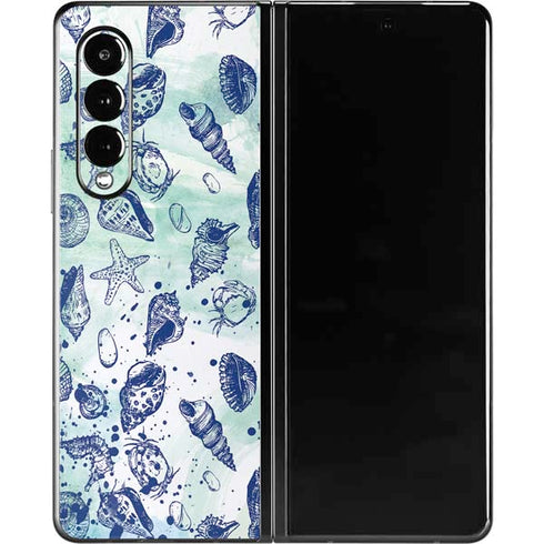 Sea Shell Variety Galaxy Z Fold3 5G Skin