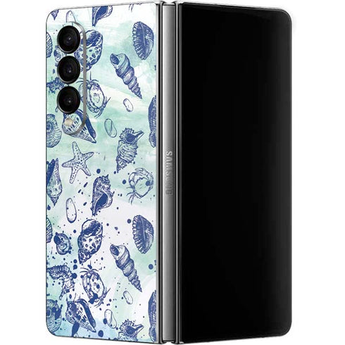 Sea Shell Variety Galaxy Z Fold4 5G Skin