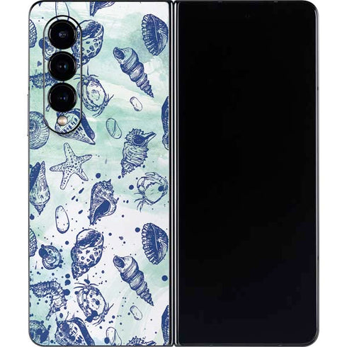 Sea Shell Variety Galaxy Z Fold4 5G Skin