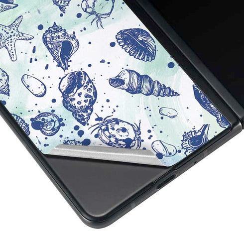 Sea Shell Variety Galaxy Z Fold4 5G Skin