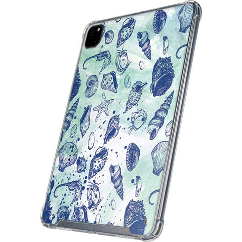Sea Shell Variety iPad Pro 12.9in (2020) Clear Case