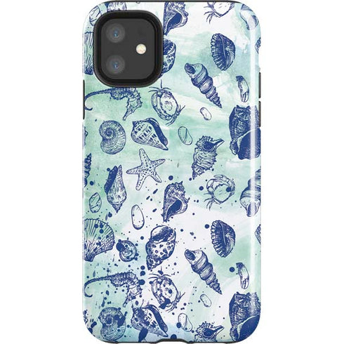 Sea Shell Variety iPhone 11 Impact Case