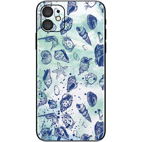 Sea Shell Variety iPhone 11 Skin