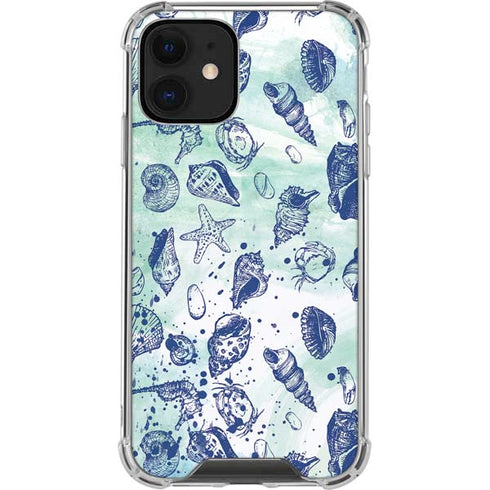 Sea Shell Variety iPhone 12 Clear Case