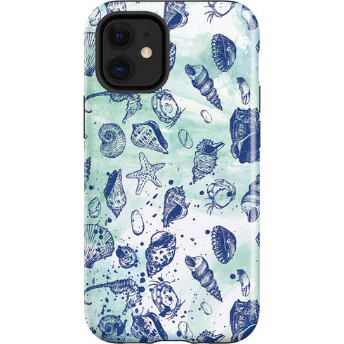 Sea Shell Variety iPhone 12 Mini Impact Case