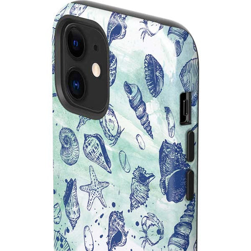 Sea Shell Variety iPhone 12 Mini Impact Case
