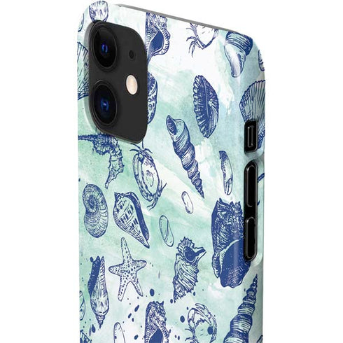 Sea Shell Variety iPhone 12 Mini Lite Case