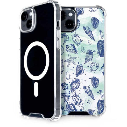 Sea Shell Variety iPhone 15 Plus MagSafe Case