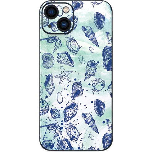 Sea Shell Variety iPhone 14 Plus Skin