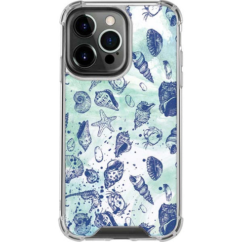 Sea Shell Variety iPhone 15 Pro Clear Case